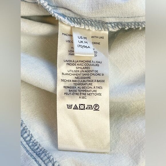 Free People Blue Daisy Baby Patchwork blouse medium - Picture 11 of 11